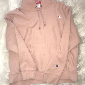 Baby Pink Champion Hoodie X-Lage (not worn)